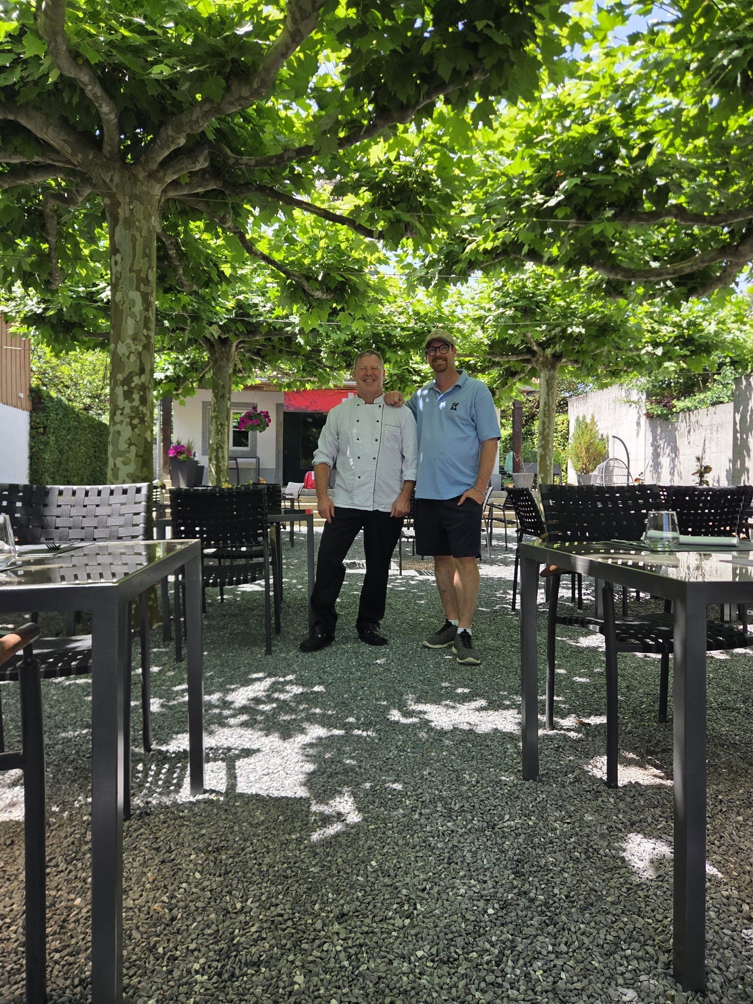 Luca Charpilloz und Béda Zingg, die neuen Pächter vom Restaurant Kunsthof